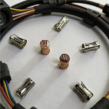 Automobile wiring terminal