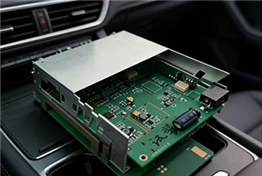 Car navigation module bracket