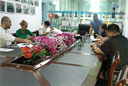 2023年7月俄罗斯客户来访孛斯